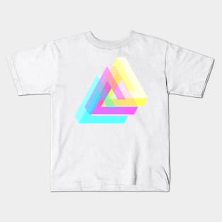 Impossible AND transparent triangles V1 Kids T-Shirt